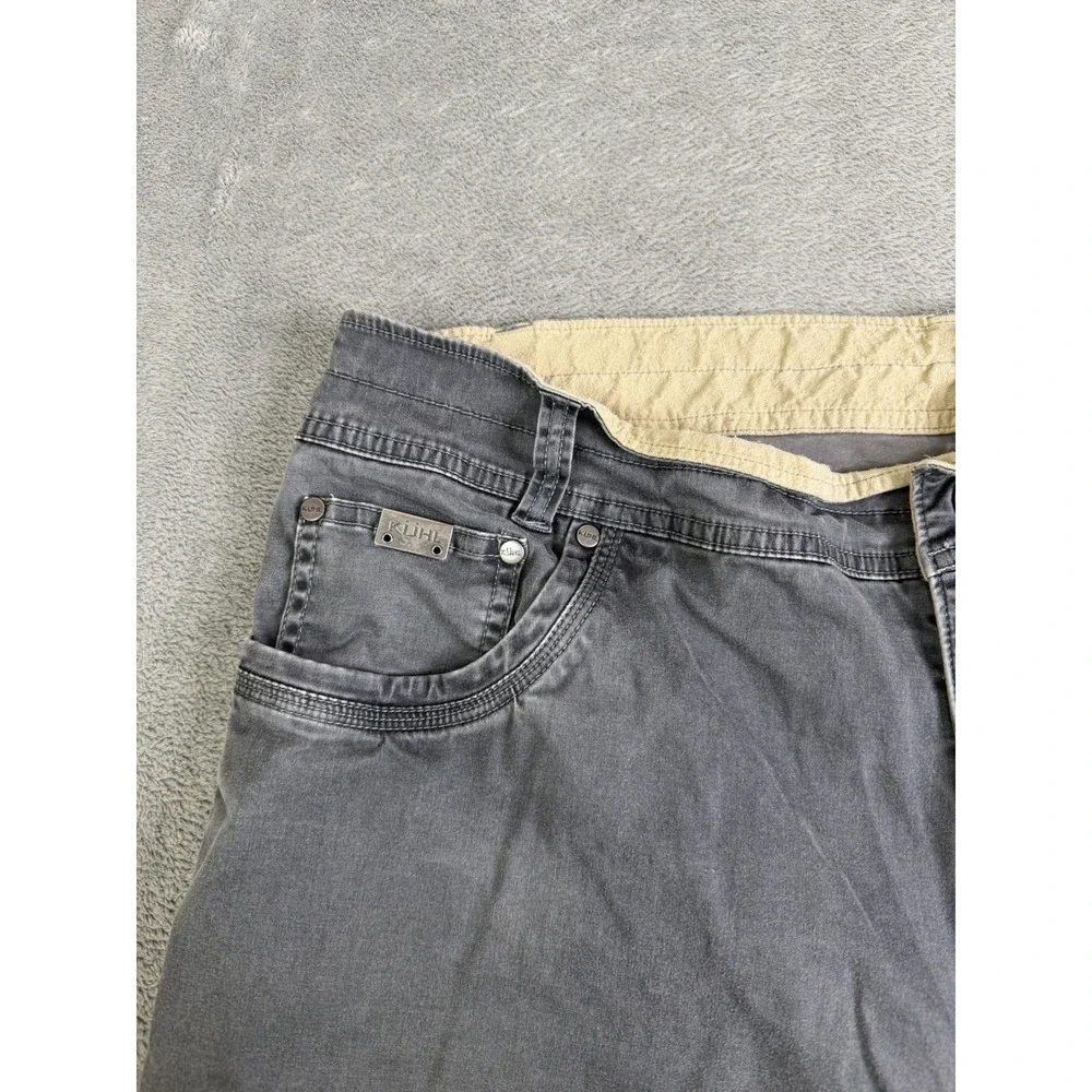 Kuhl D'Lux Cargo Pants Men's Size 38x30 Gray Outdoor Hiking